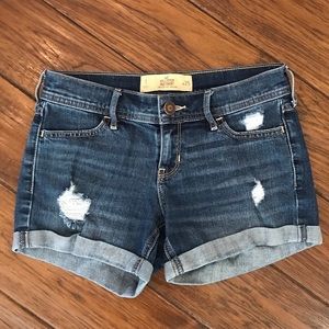 Dark Wash Jean Shorts